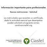 Nuevas restricciones (1)