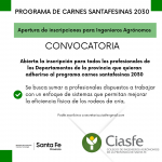 Inscripción programa de carnes 1