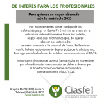 Boletas Santa Fe Servicios