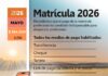 MATRÍCULA 2026