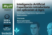 Capacitación Introductoria en Inteligencia Artificial con aplicación al agro.