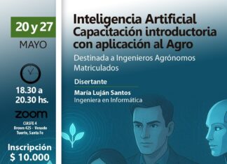 Capacitación Introductoria en Inteligencia Artificial con aplicación al agro.