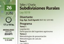 Charla / Taller: Subdivisiones Rurales