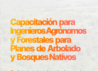 Capacitación para Ingenieros Agronomos y Forestales matriculados para Planes de Arbolado y Bosques Nativos