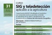 CURSO SIG Y TELEDETECCIÓN APLICADO A LA AGRICULTURA
