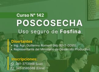 CURSO N.º 142 | POSCOSECHA – Uso seguro de Fosfina